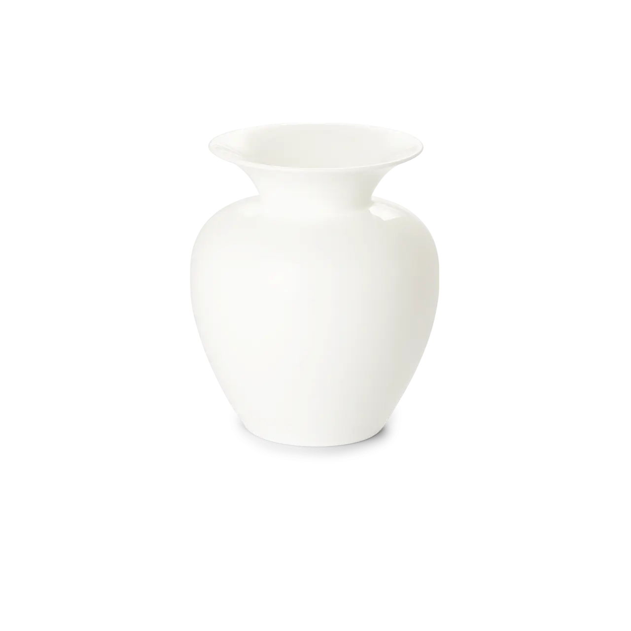 Classic - Vase White 7in | 18cm (Ø) - JANGEORGe Interiors & Furniture