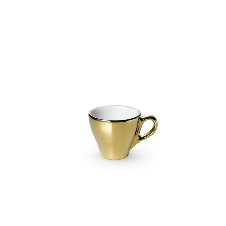 Solid Color Gold - Espresso Cup Classico (3 fl oz | 0.09L) Dibbern