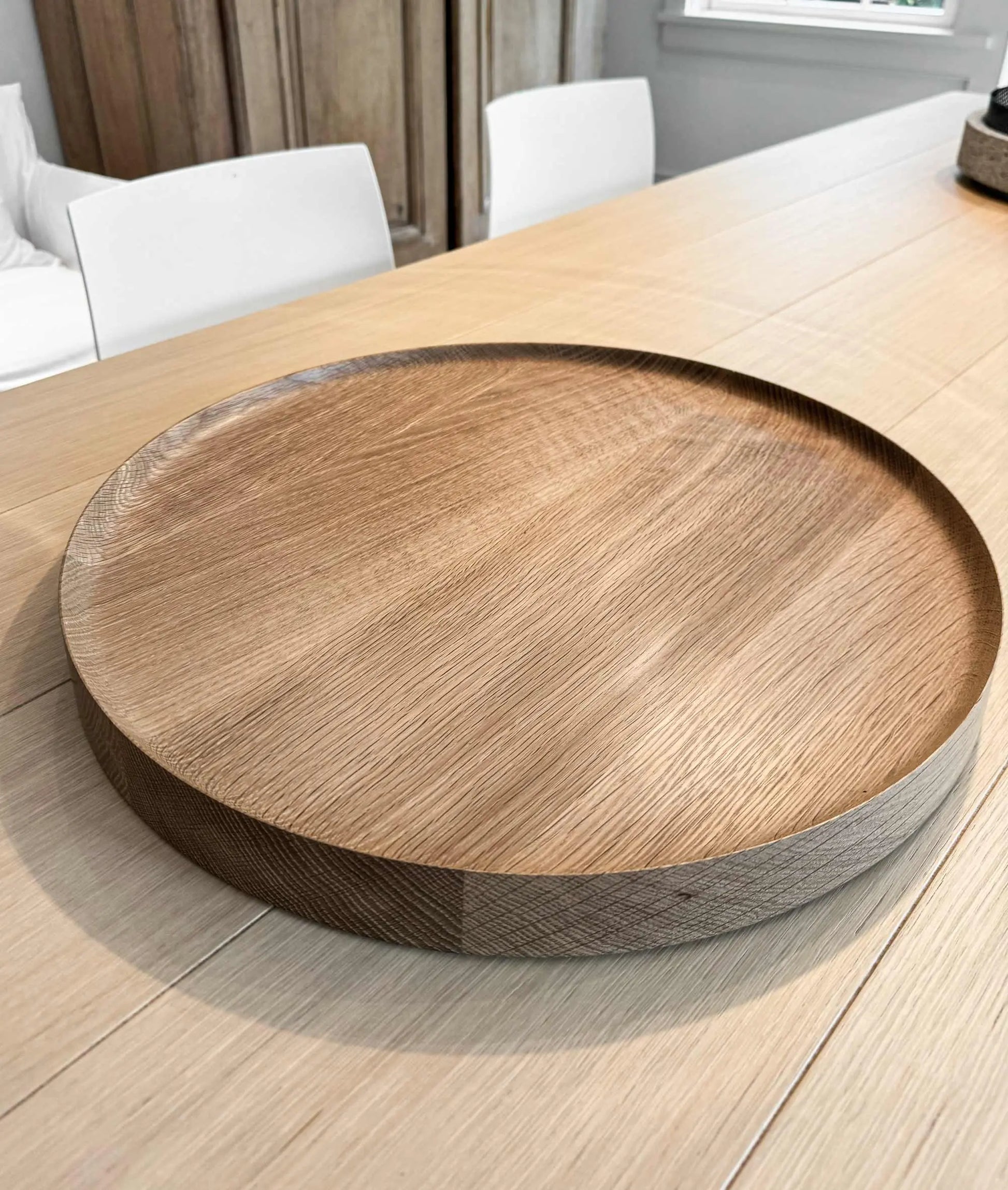 Solid Oak Bowl (BW24-153) Bauhaus Woodworks