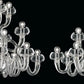 Bissa Boba Glass Chandelier with 16 Lights Barovier & Toso