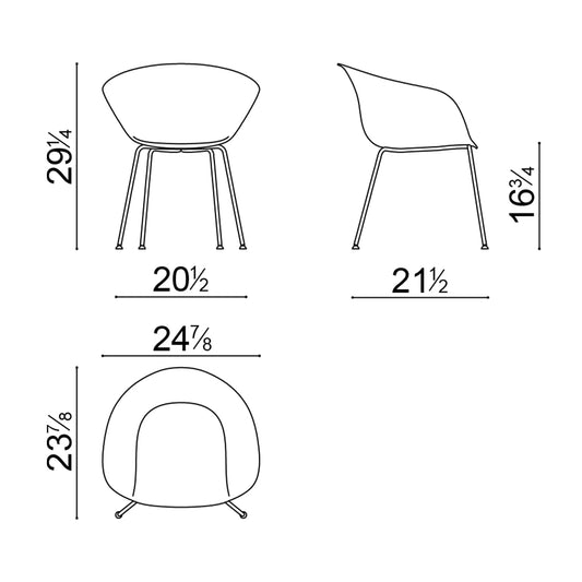 Duna 02 Chair (4201) - JANGEORGe Interiors & Furniture