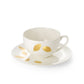 Gold Leaf - Coffee Saucer 6.3in | 16cm (Ø) - JANGEORGe Interiors & Furniture