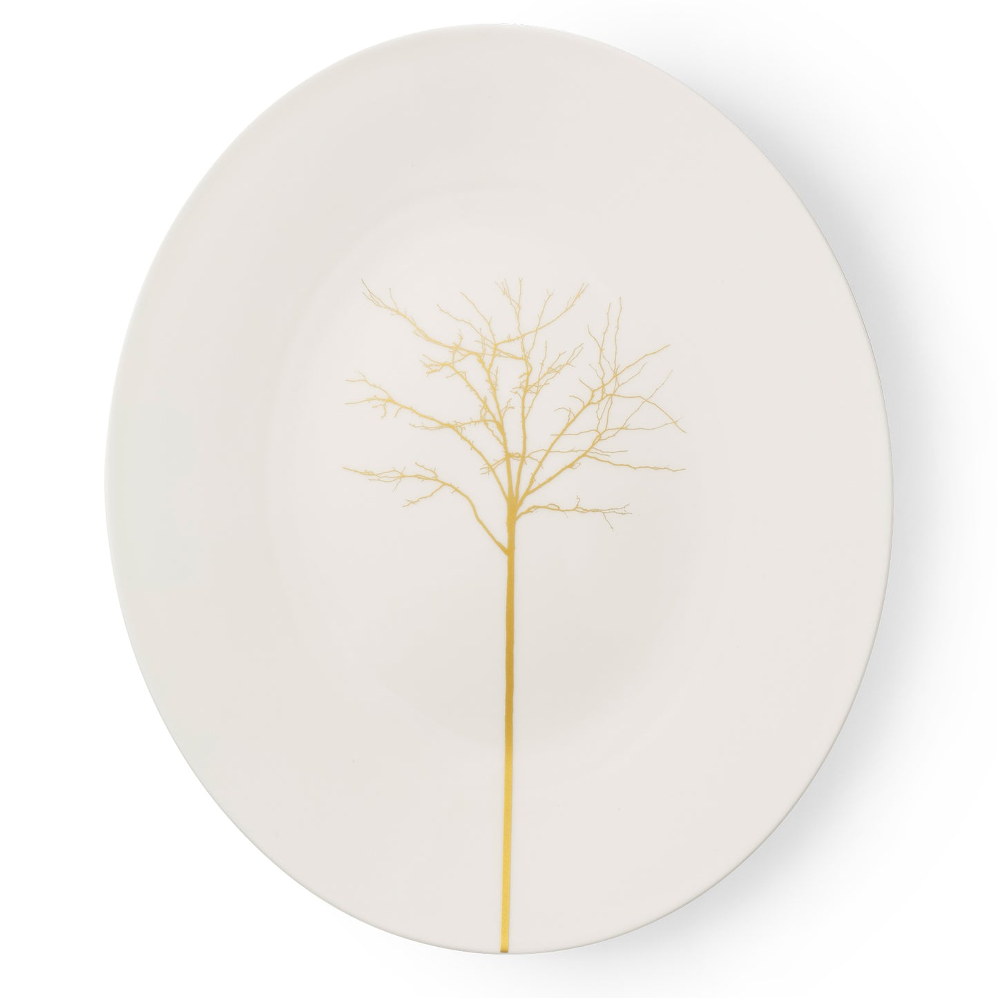 Golden Forest - Oval Platter Gold 15.4in | 39cm | Dibbern | JANGEORGe Interior Design