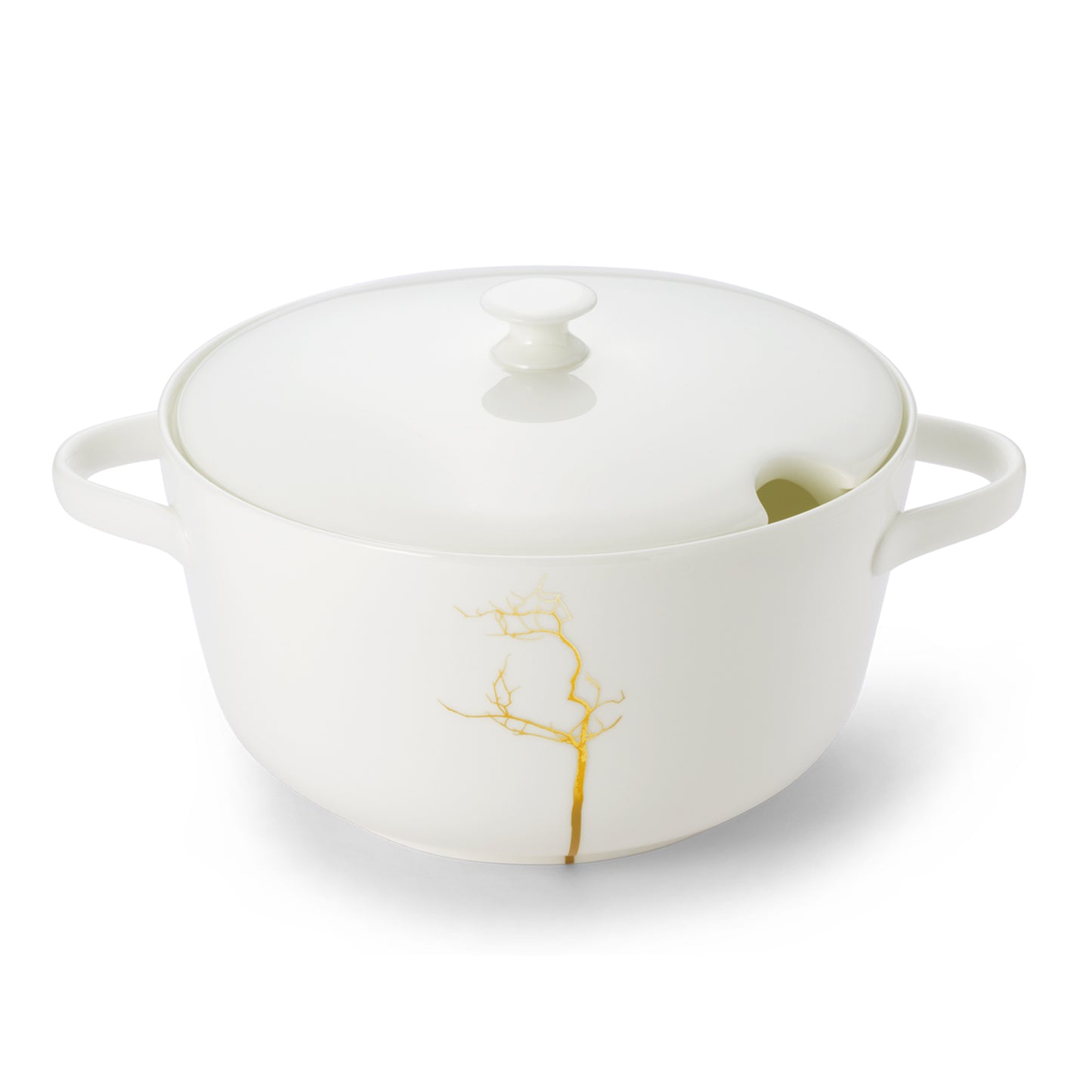 Golden Forest - Tureen Gold 99.7 FL OZ | 2.95L | Dibbern | JANGEORGe Interior Design