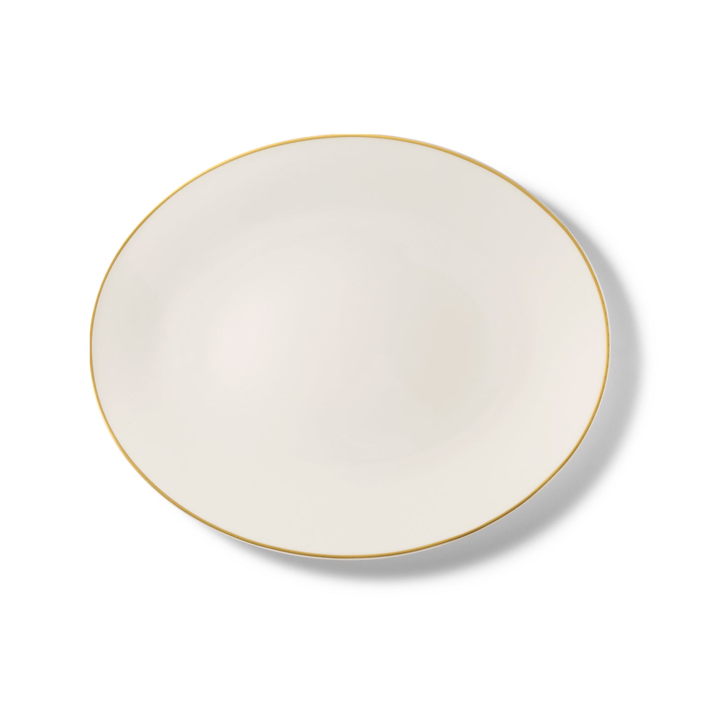 Golden Lane - Oval Platter Gold 12.6in | 32cm (Ø) | Dibbern | JANGEORGe Interior Design