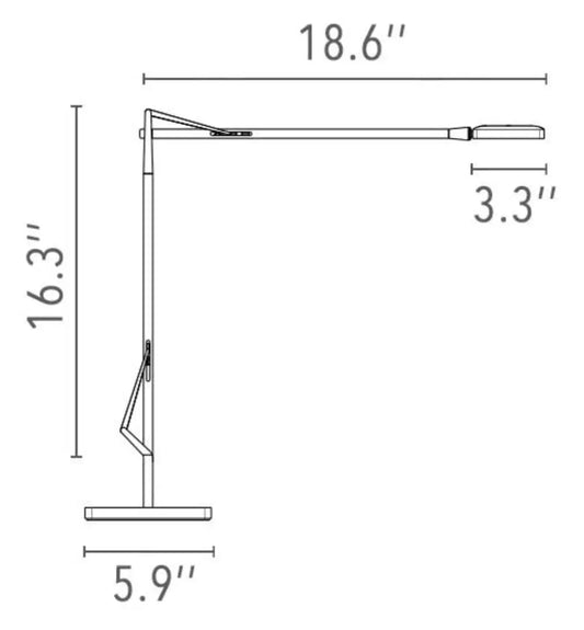 Kelvin Edge Table Lamp | Flos | JANGEORGe Interior Design