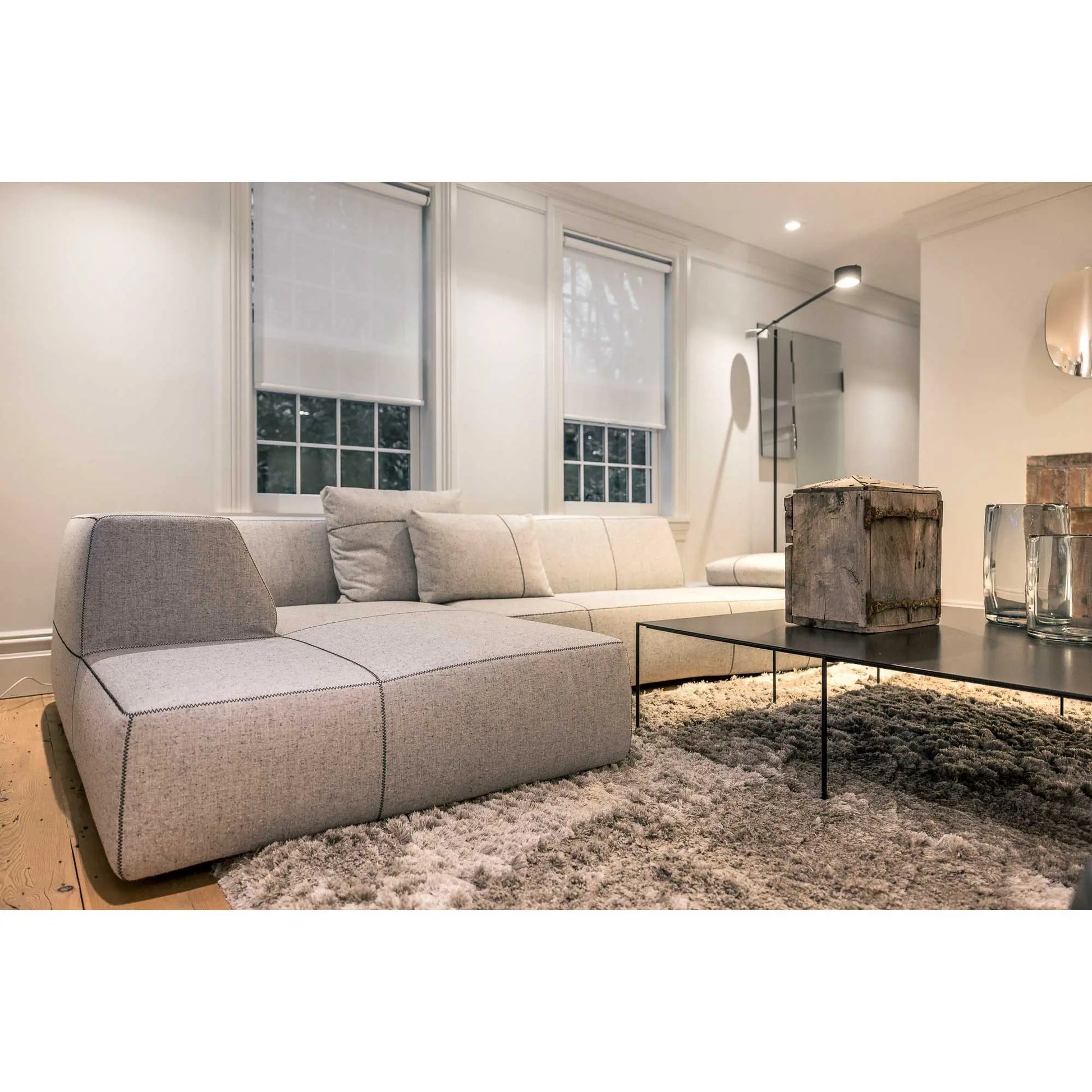 Bend - Floor Model - Sectional Sofa, Quick Ship Version 330cm (Sag Harbor, NY) - JANGEORGe Interiors & Furniture