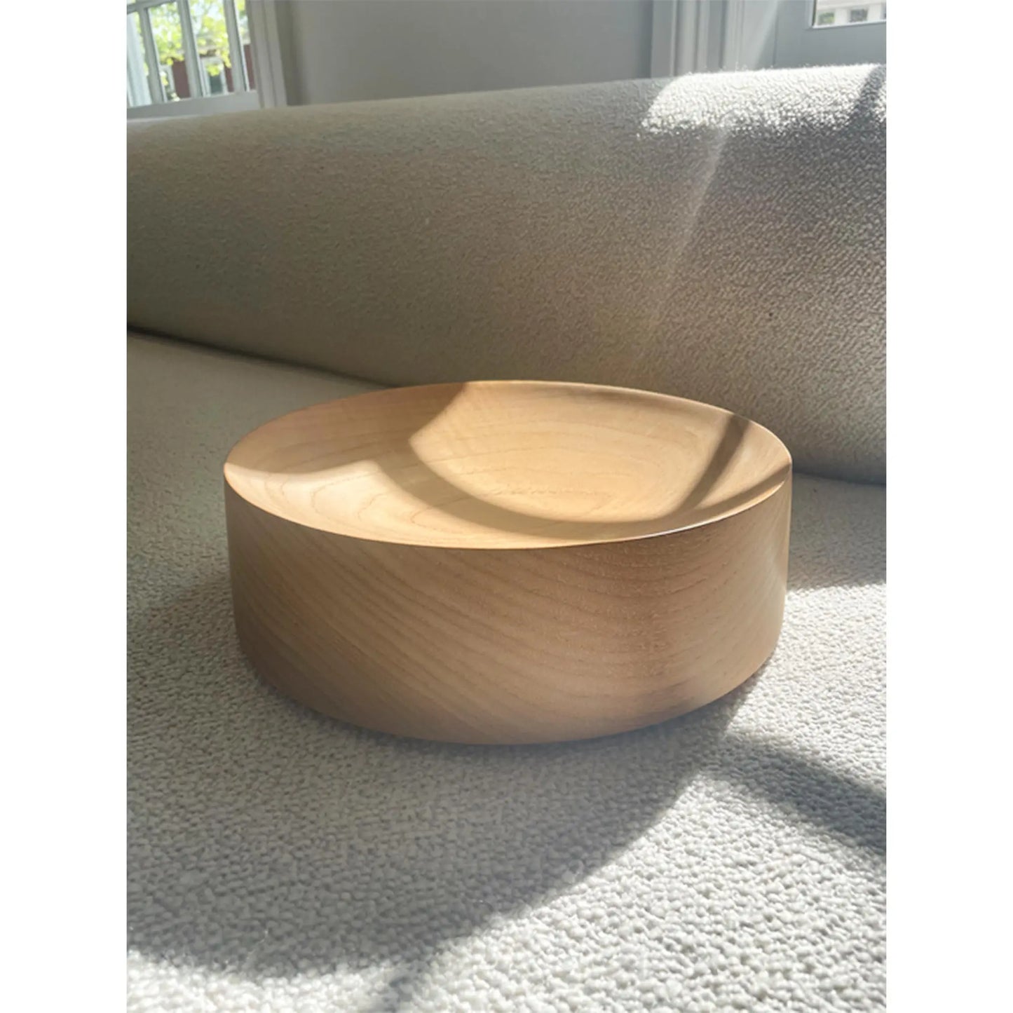 Solid Teak Shallow Bowl - JANGEORGe Interiors & Furniture