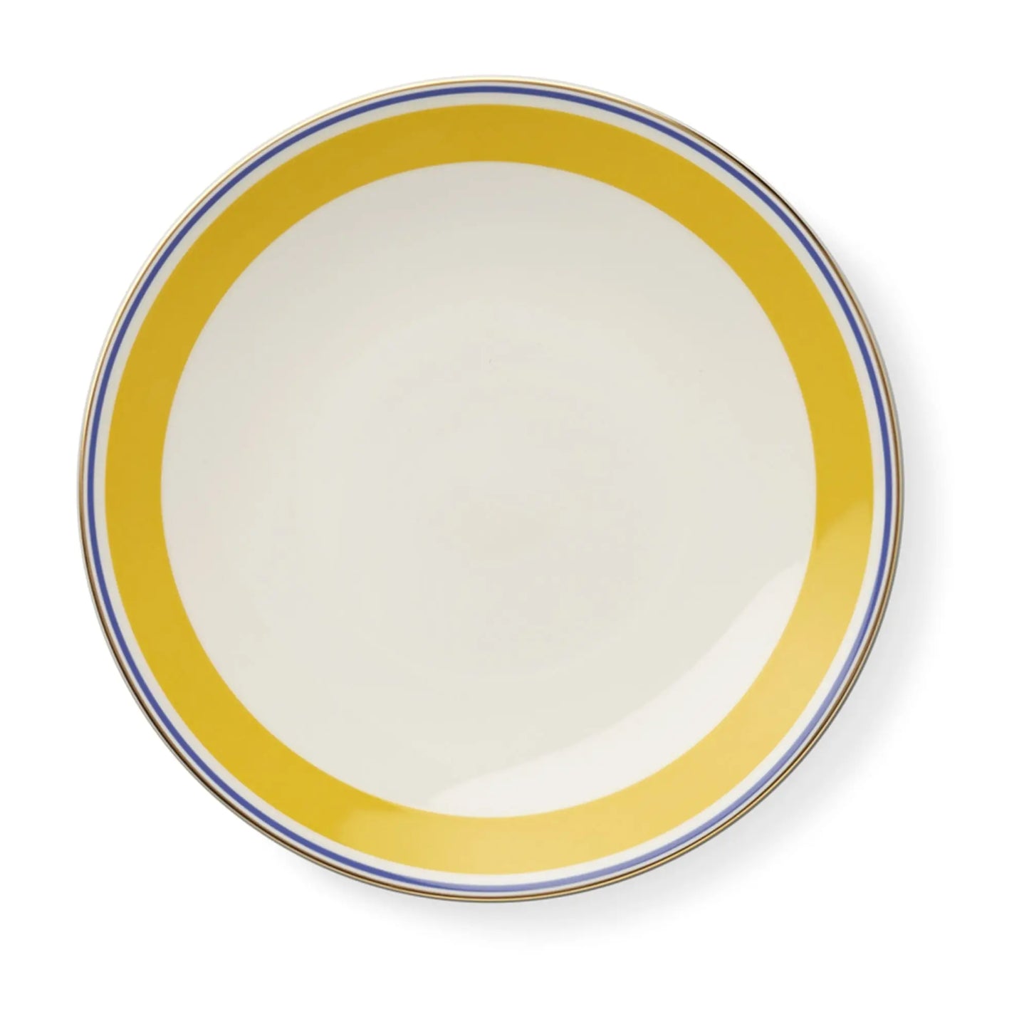 Capri - Dessert Plate Yellow/Blue 9.4 in | 24cm - JANGEORGe Interiors & Furniture