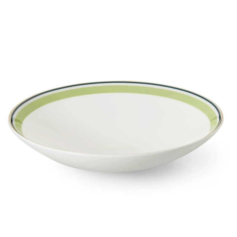 Capri - Plate/Bowl Spring Green/Dark Green 9.4 in | 24cm
