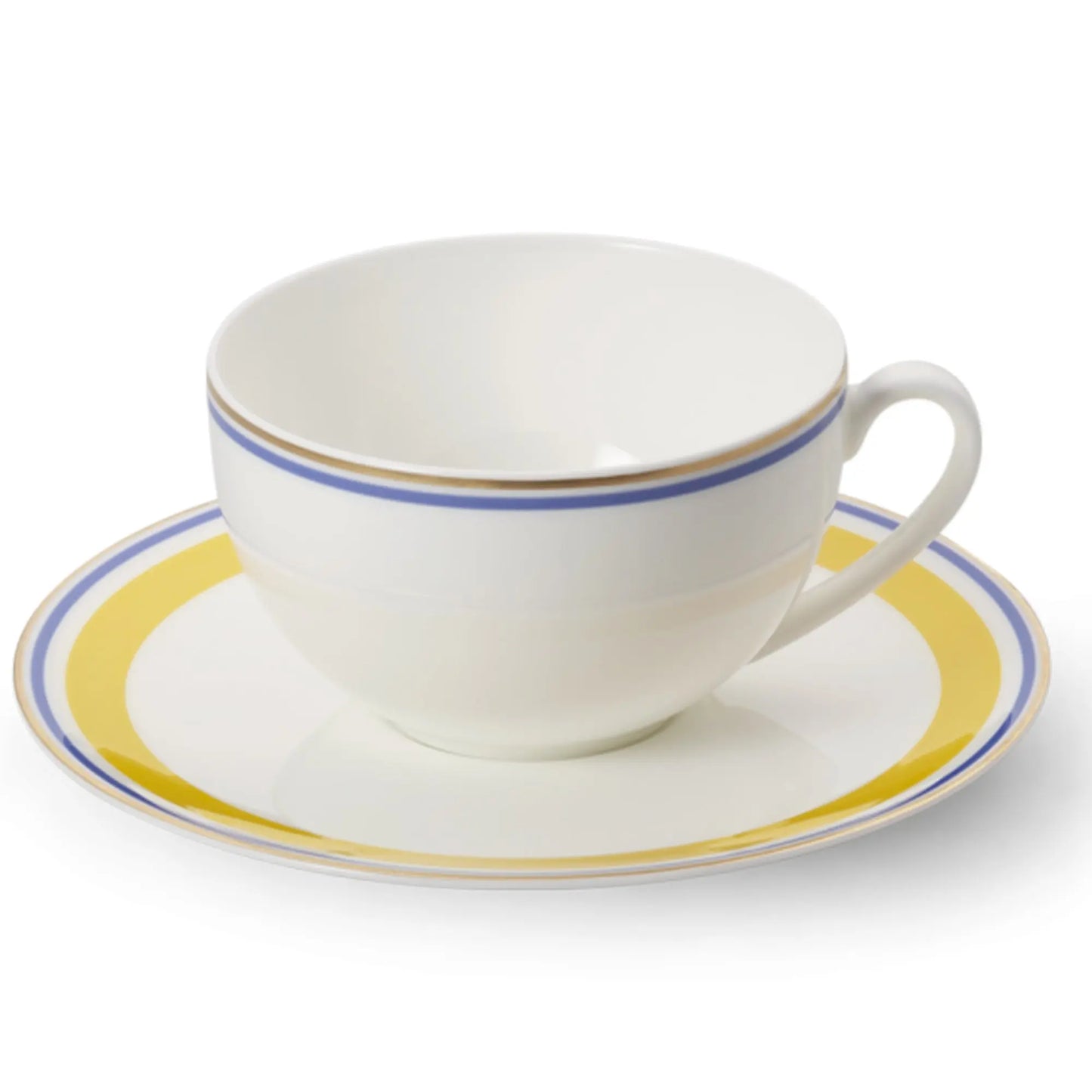 Capri - Set Espresso Cup Yellow/Blue 3.7 FL OZ | 0.11L - JANGEORGe Interiors & Furniture