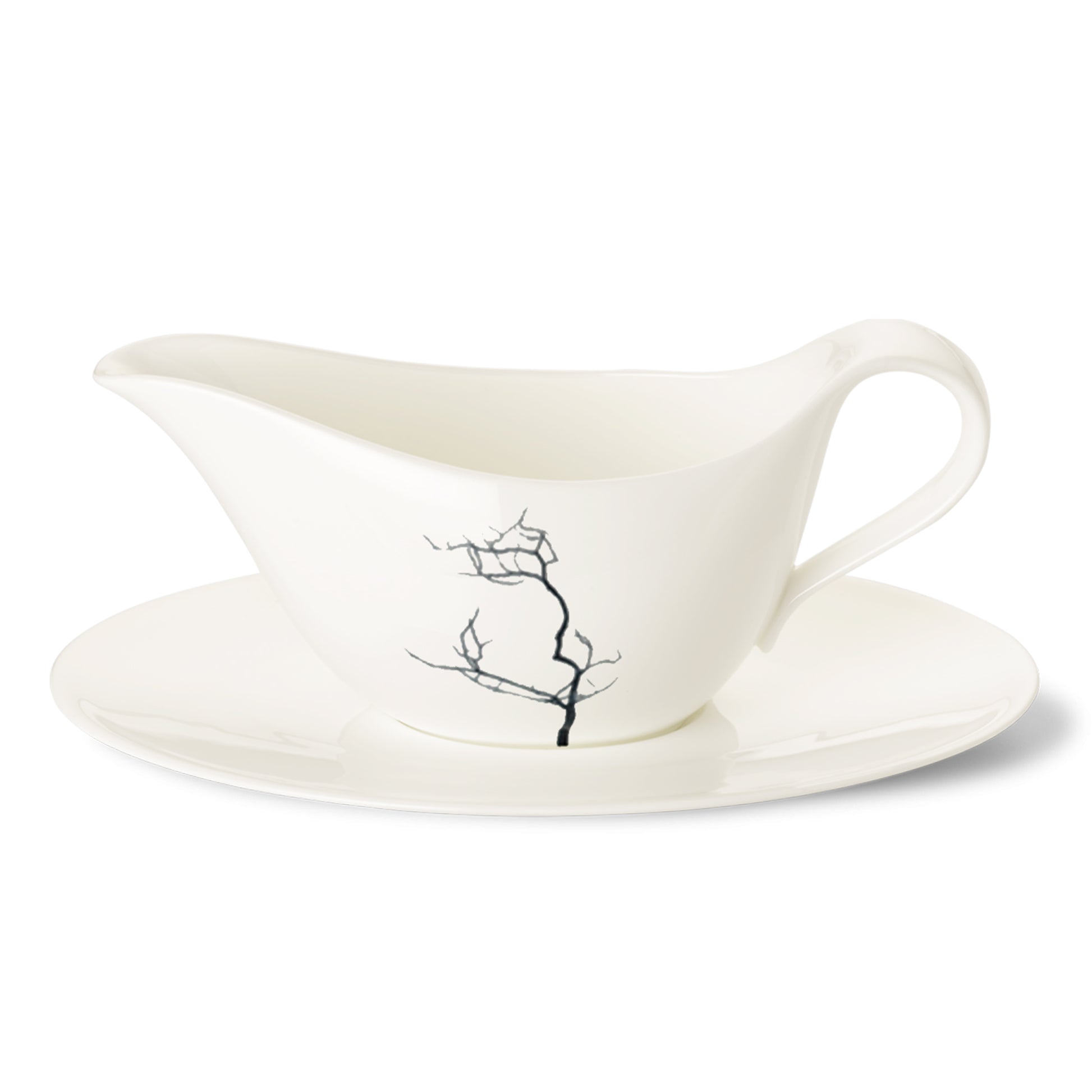 Black Forest - Set Sauce Boat With Stand 15.2 FL OZ | 0.45L | Dibbern | JANGEORGe Interiors & Furniture