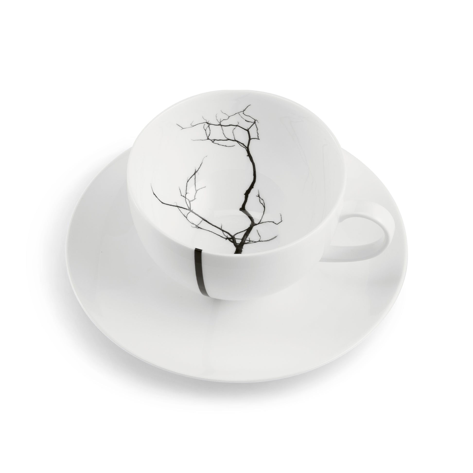 Black Forest - Set Cafe Au Lait Cup & Saucer 10.8 FL OZ | 0.32L | Dibbern | JANGEORGe Interiors & Furniture