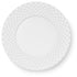 Cross White - Squares, Dinner Plate White 11in | 28cm (Ø) | Dibbern | JANGEORGe Interiors & Furniture