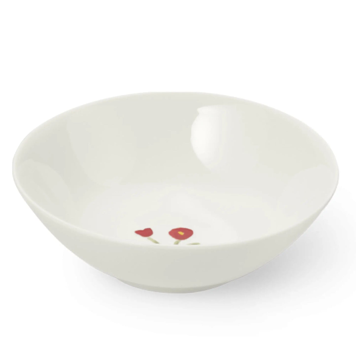 Impression (Red Flower) - Bowl 13.5 FL OZ | 0.40L, | 6.2in | 16cm | Dibbern | JANGEORGe Interiors & Furniture