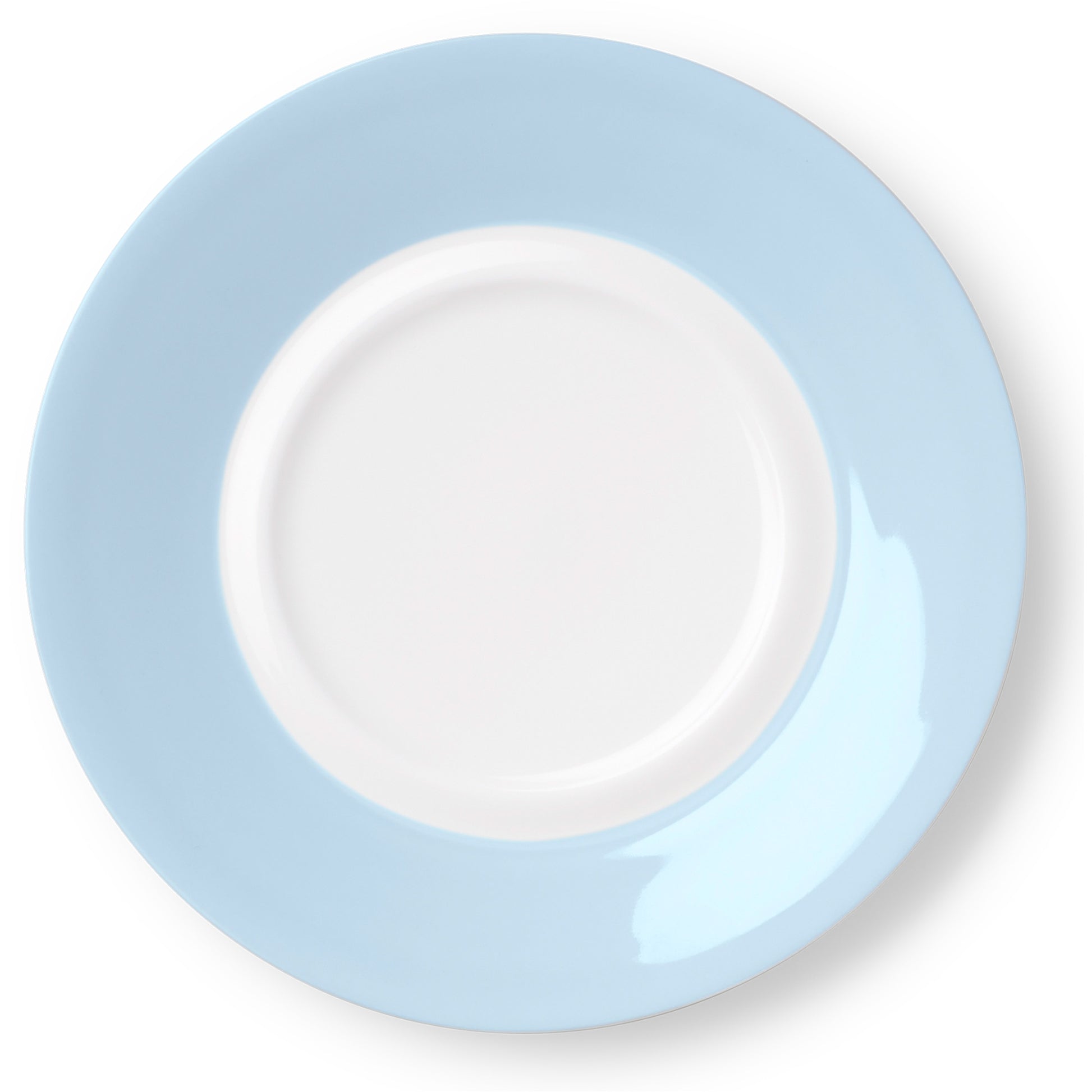 Pastell - Coffee Saucer Flat Light Blue 8.4 FL OZ | 0.25L, 6.2in | 15.8cm Ø | Dibbern | JANGEORGe Interiors & Furniture