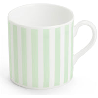 Pastell Stripes - Espresso Cup Cylindrical Mint 3.4 FL OZ | 0.1L | Dibbern | JANGEORGe Interiors & Furniture