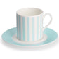 Pastell - Set Espresso Cup & Saucer Turquoise 3.4 fl oz | 0.1L | Dibbern | JANGEORGe Interiors & Furniture