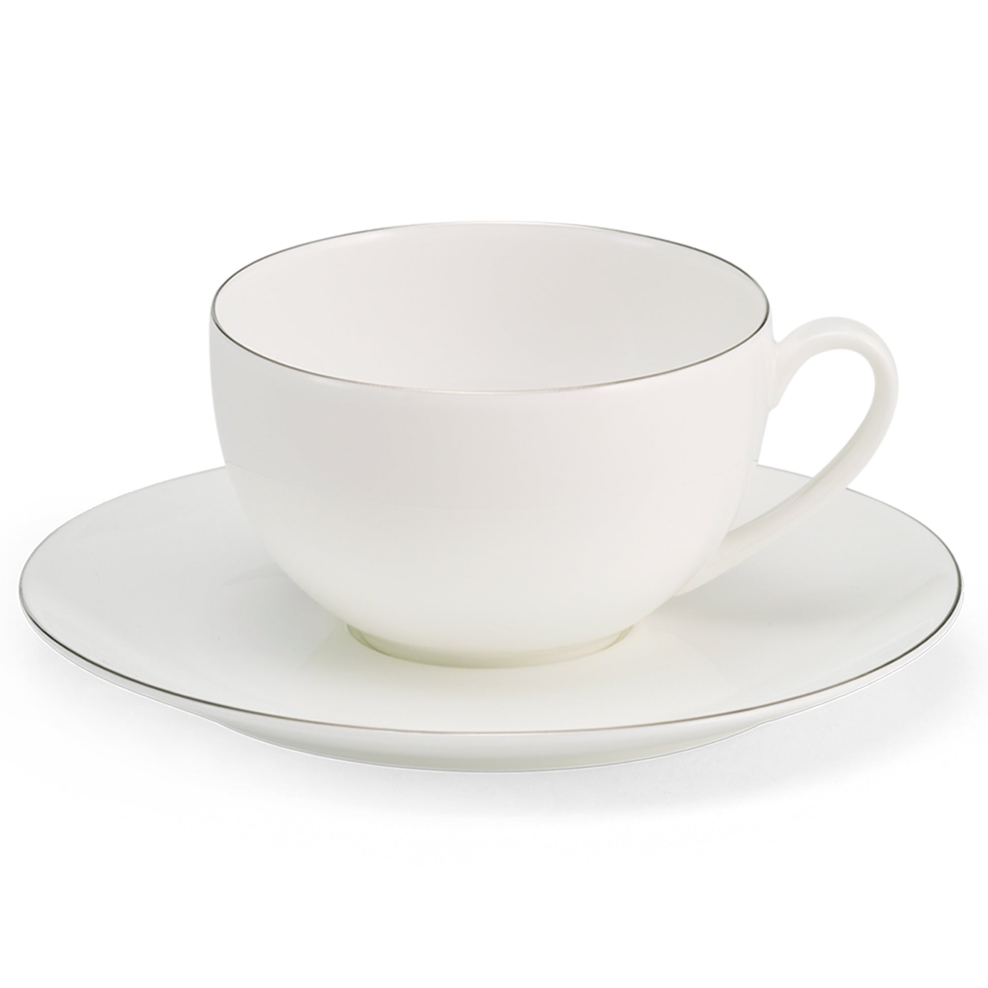 Platin Line  - Set Espresso Cup & Saucer 3.7 fl oz | 0.11L | Dibbern | JANGEORGe Interiors & Furniture