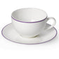 Simplicity - Set Espresso Cup & Saucer 3.7 FL OZ | 0.11L | Dibbern | JANGEORGe Interiors & Furniture