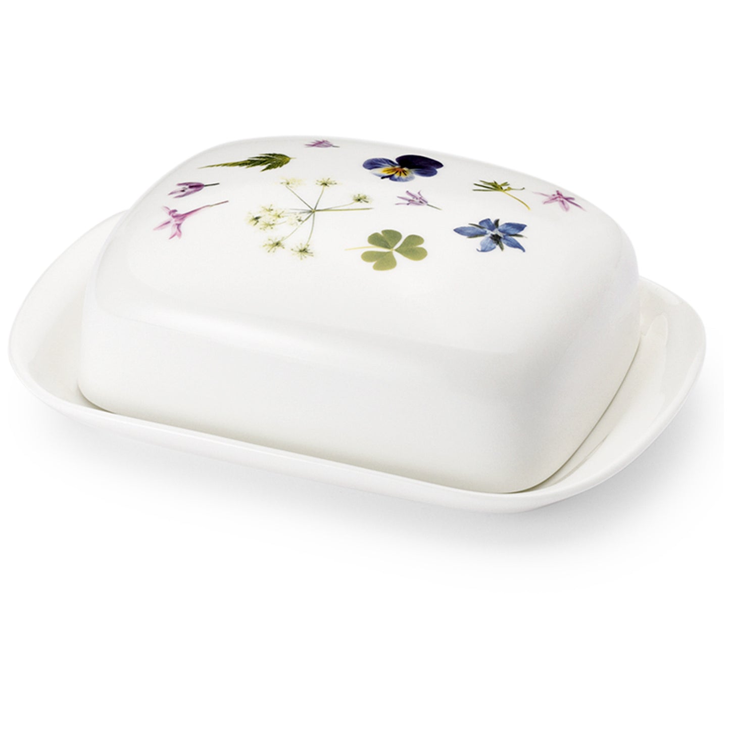 Wildkräuter (Wild Herbs) - Flat of Butter Dish | Dibbern | JANGEORGe Interiors & Furniture