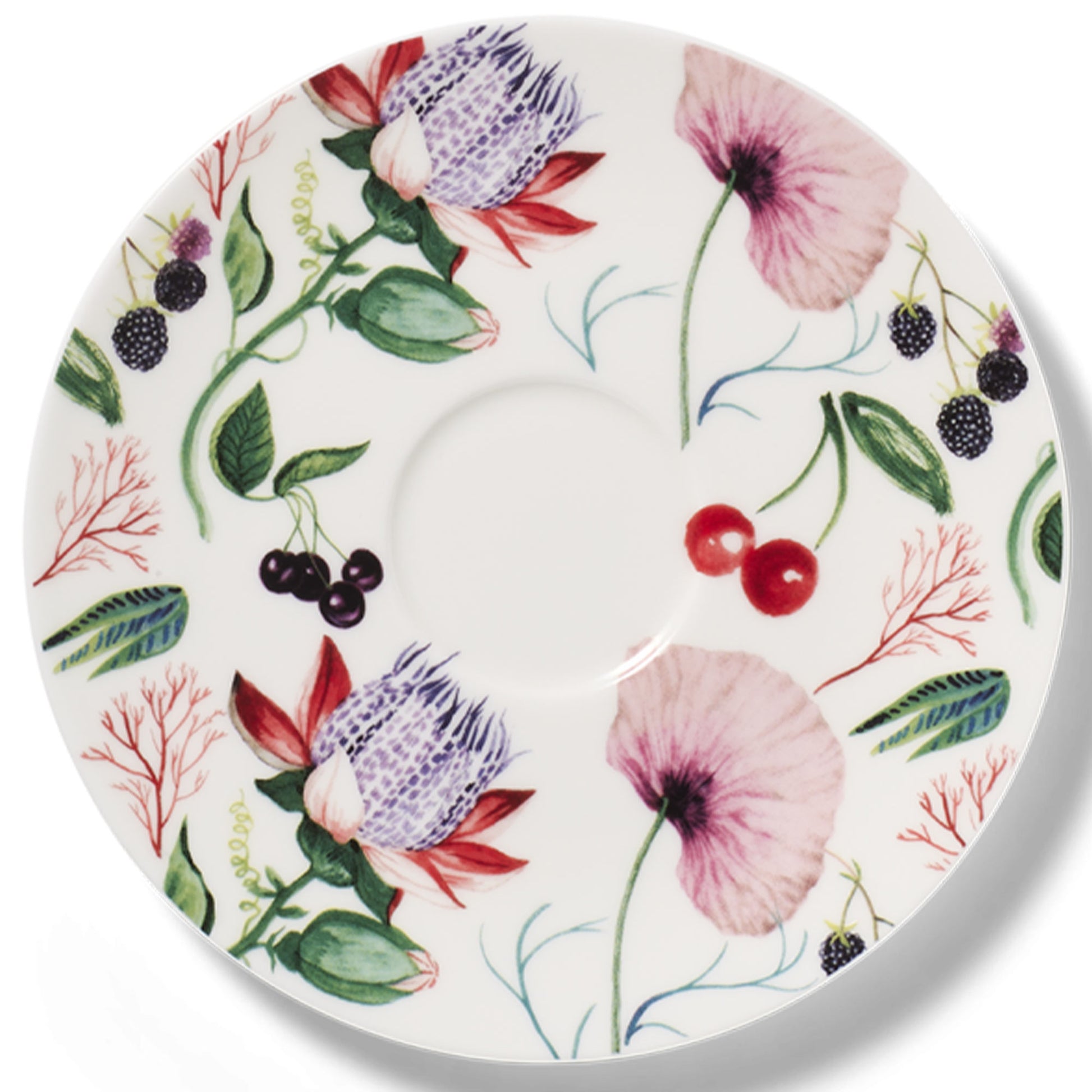 Wunderland - Coffee Saucer Multiple Colors 6.3in | 16cm (Ø) | Dibbern | JANGEORGe Interiors & Furniture