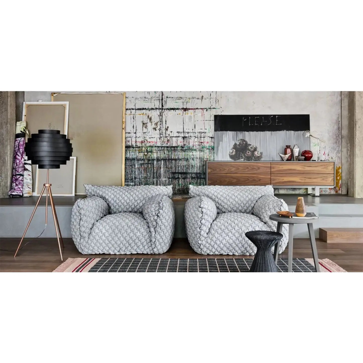 Paola Navone - Nuvola 09 - Armchair - JANGEORGe Interiors & Furniture