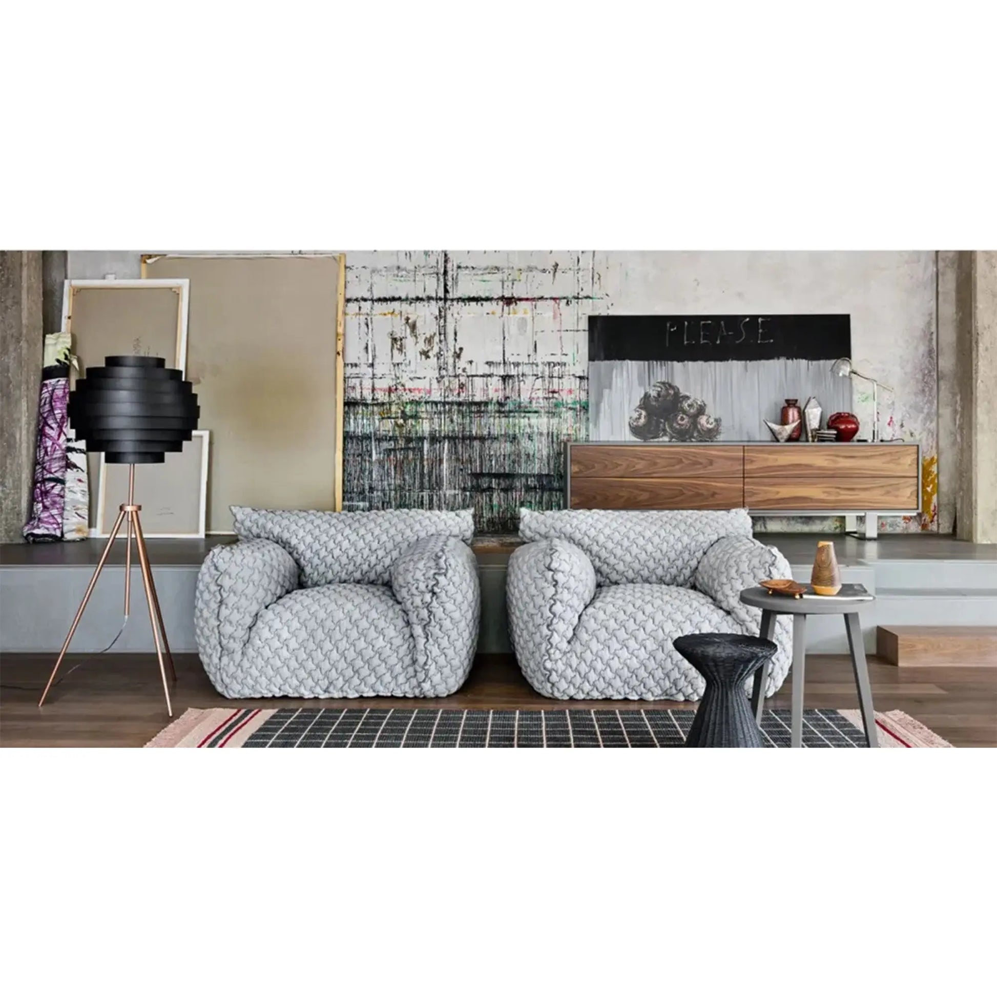 Paola Navone - Nuvola 09 - Armchair - JANGEORGe Interiors & Furniture