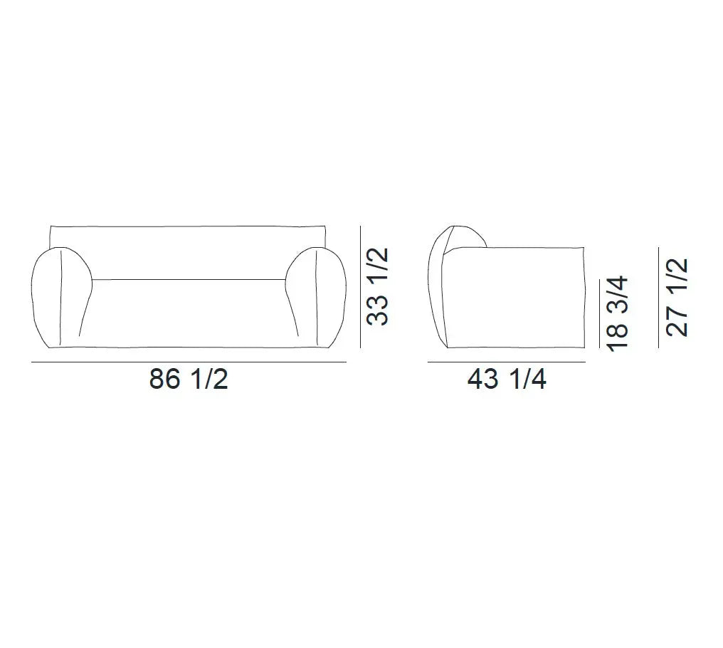 Paola Navone - Nuvola 10 - Sofa - JANGEORGe Interiors & Furniture