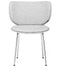 Hana Chair - Upholstered (Non-Stackable Chrome Legs) - JANGEORGe Interiors & Furniture