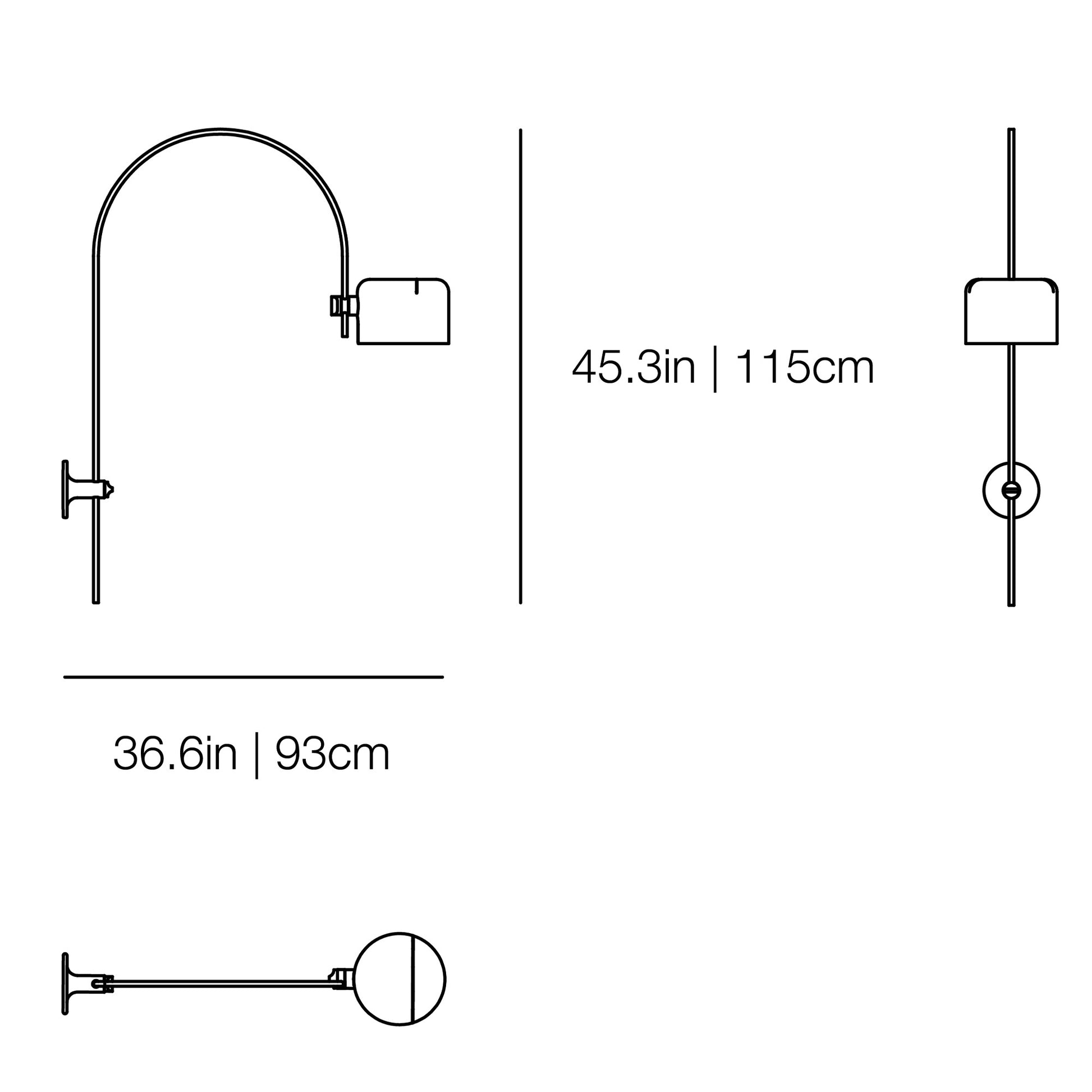 Coupè 1158 - Wall Lamp - JANGEORGe Interiors & Furniture