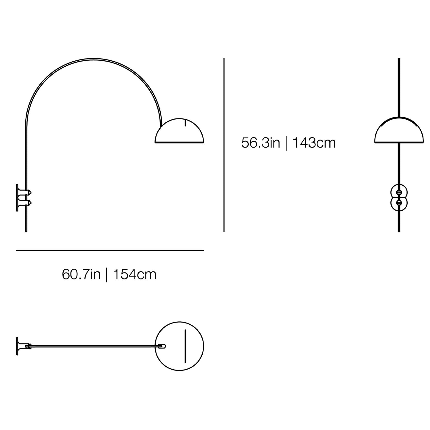 Coupè 1159/R - Wall Lamp - JANGEORGe Interiors & Furniture