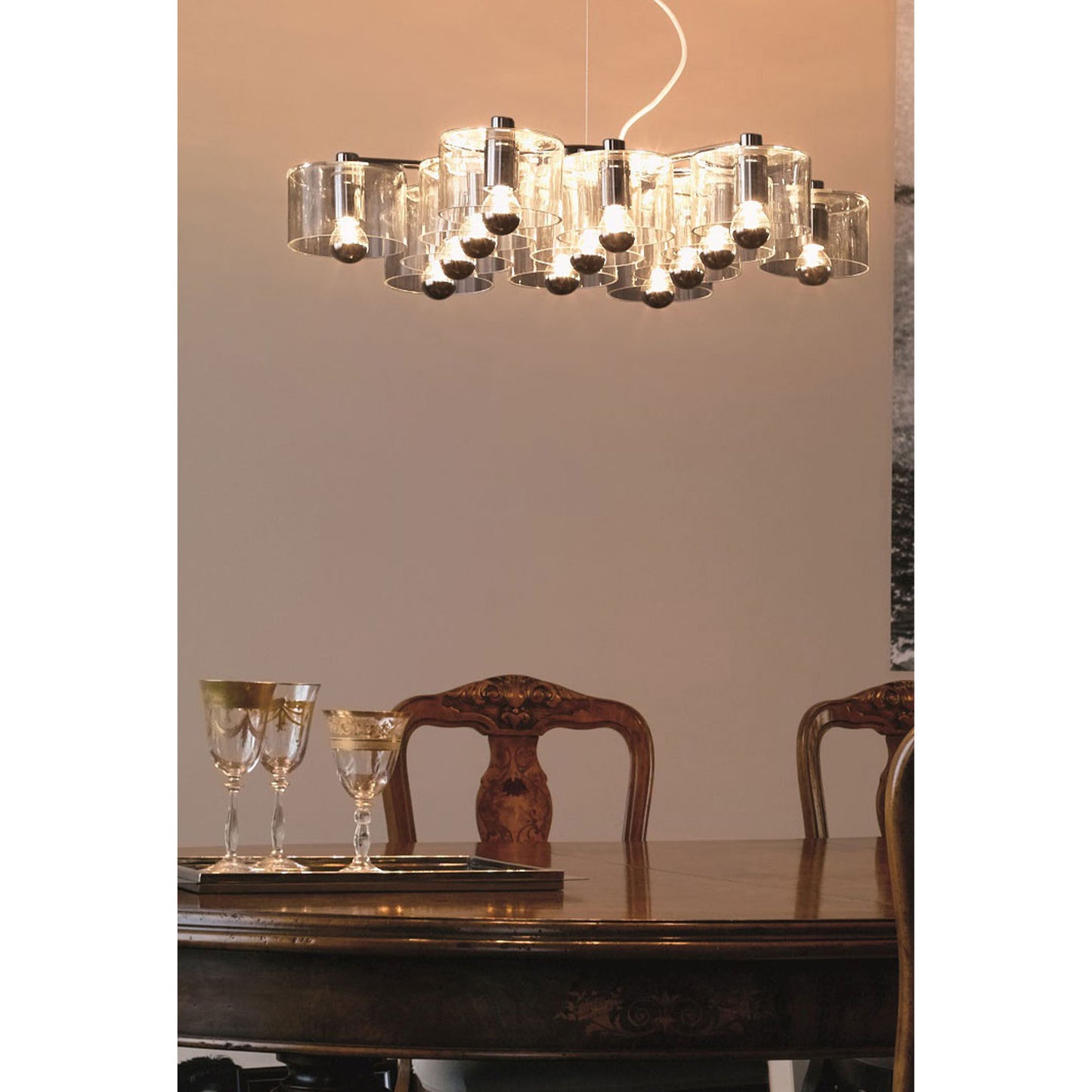 Fiore 423 - Suspension Lamp | Oluce | JANGEORGe Interiors & Furniture