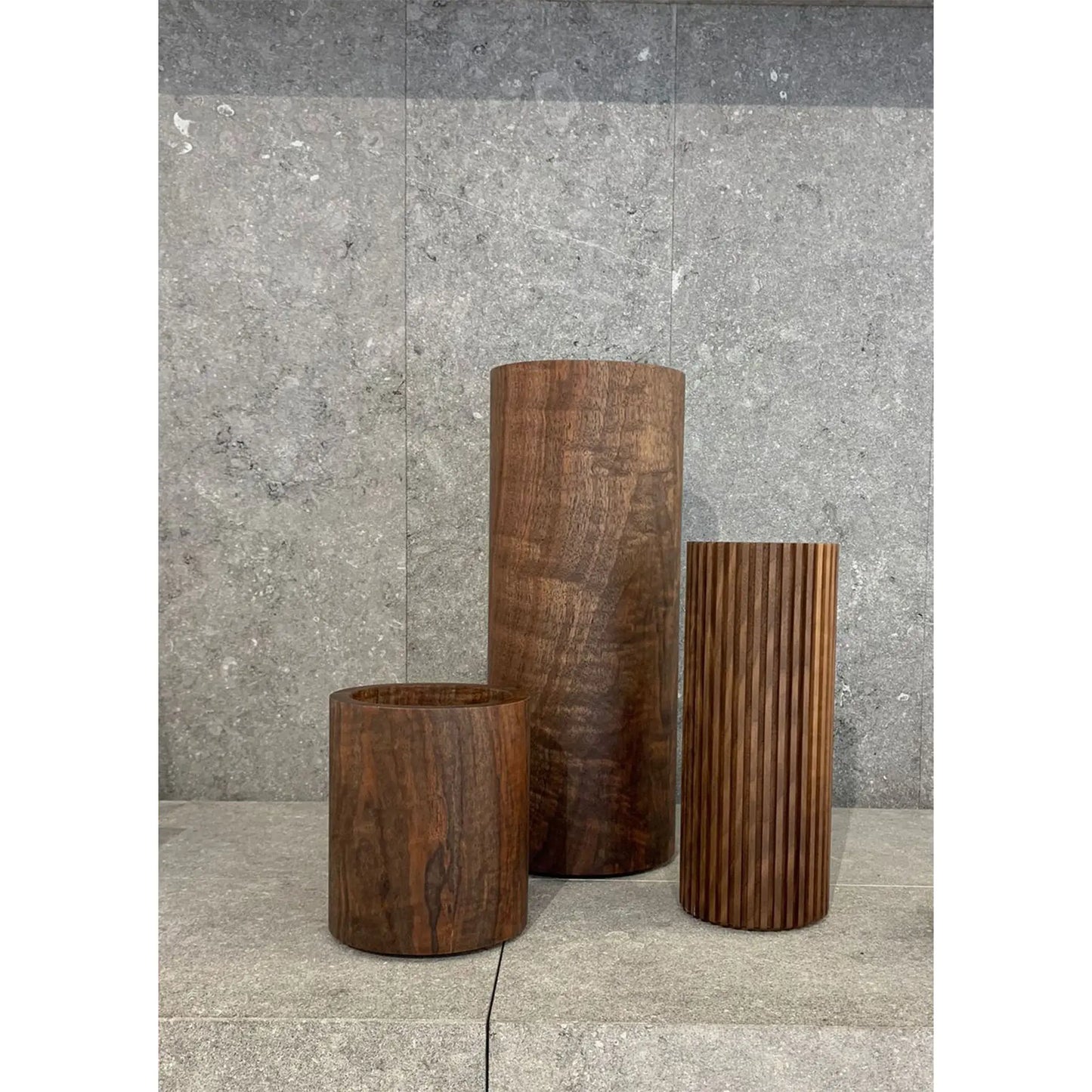 Nicolas Schuybroek - Vase Walnut Wood | When Objects Work | JANGEORGe Interiors & Furniture