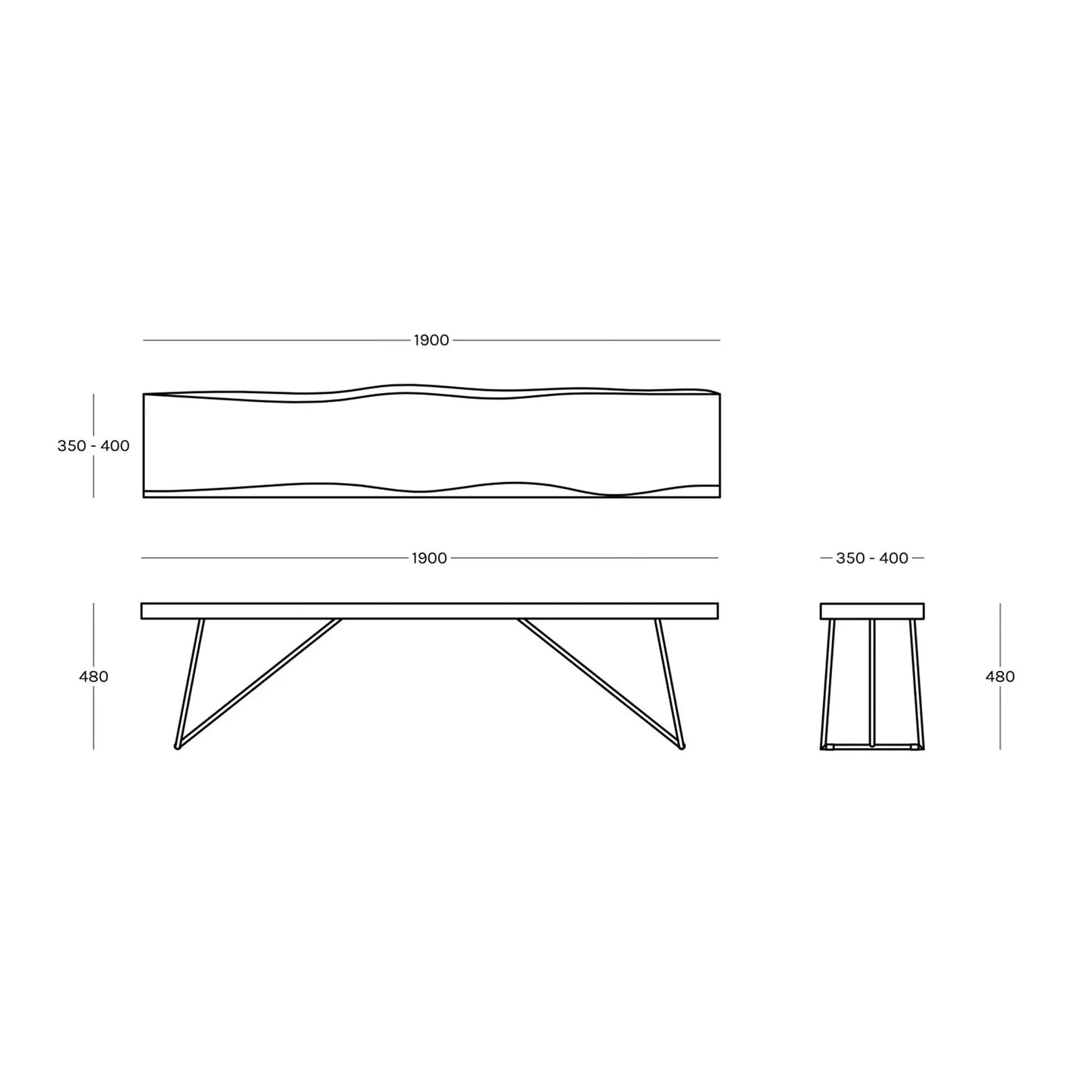 Old Times - Bench - JANGEORGe Interiors & Furniture