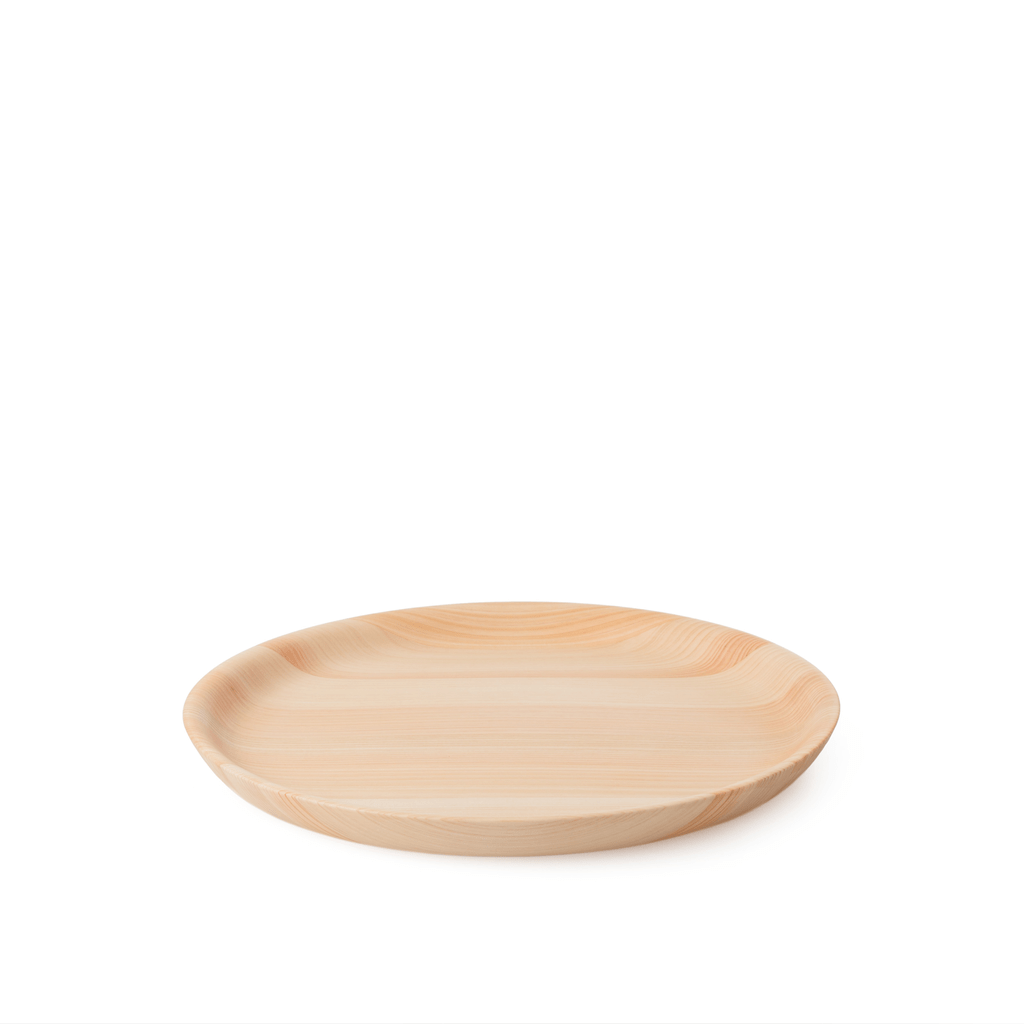 Japanese Cypress Plate L - 8.9x.8in | 22x2cm (ØxH) | Hikiyose | JANGEORGe Interiors & Furniture