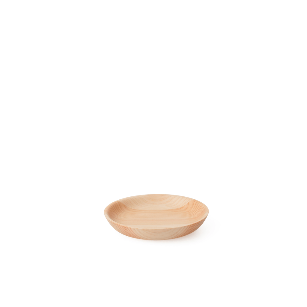 Japanese Cypress Plate S - 4.7x.8in | 12x2cm (ØxH) | Hikiyose | JANGEORGe Interiors & Furniture