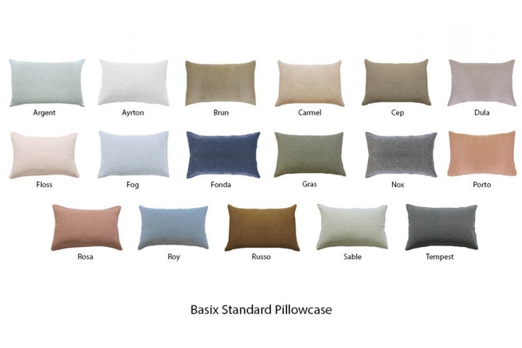 Basix Standard Pillow Case | Hale Mercantile Co. | JANGEORGe Interior Design