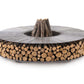 Zero Wood-Burning Outdoor Fire Pit, Texture Collection | AK47 DesignArt | JANGEORGe Interior Design