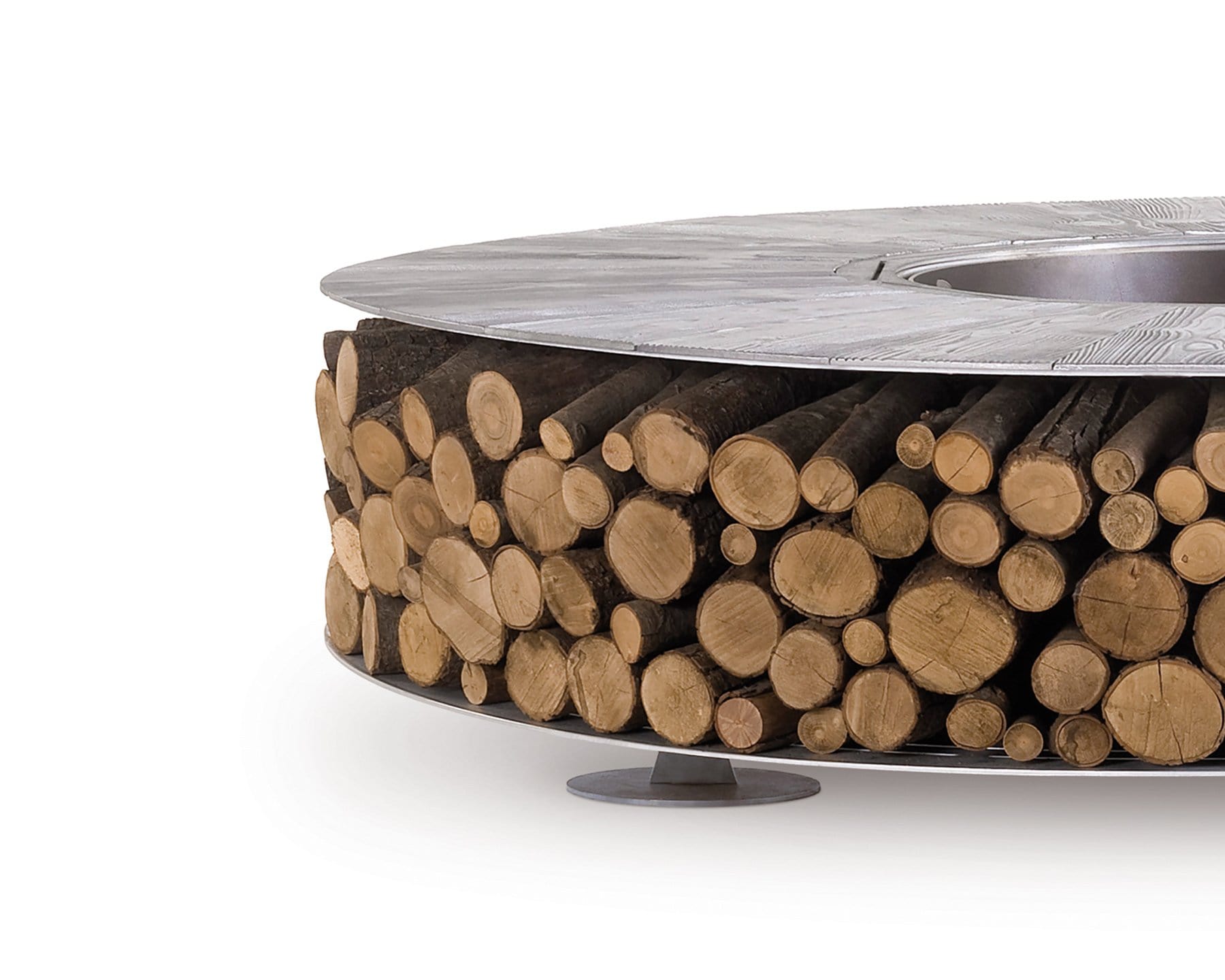 Zero Wood-Burning Outdoor Fire Pit, Texture Collection | AK47 DesignArt | JANGEORGe Interior Design