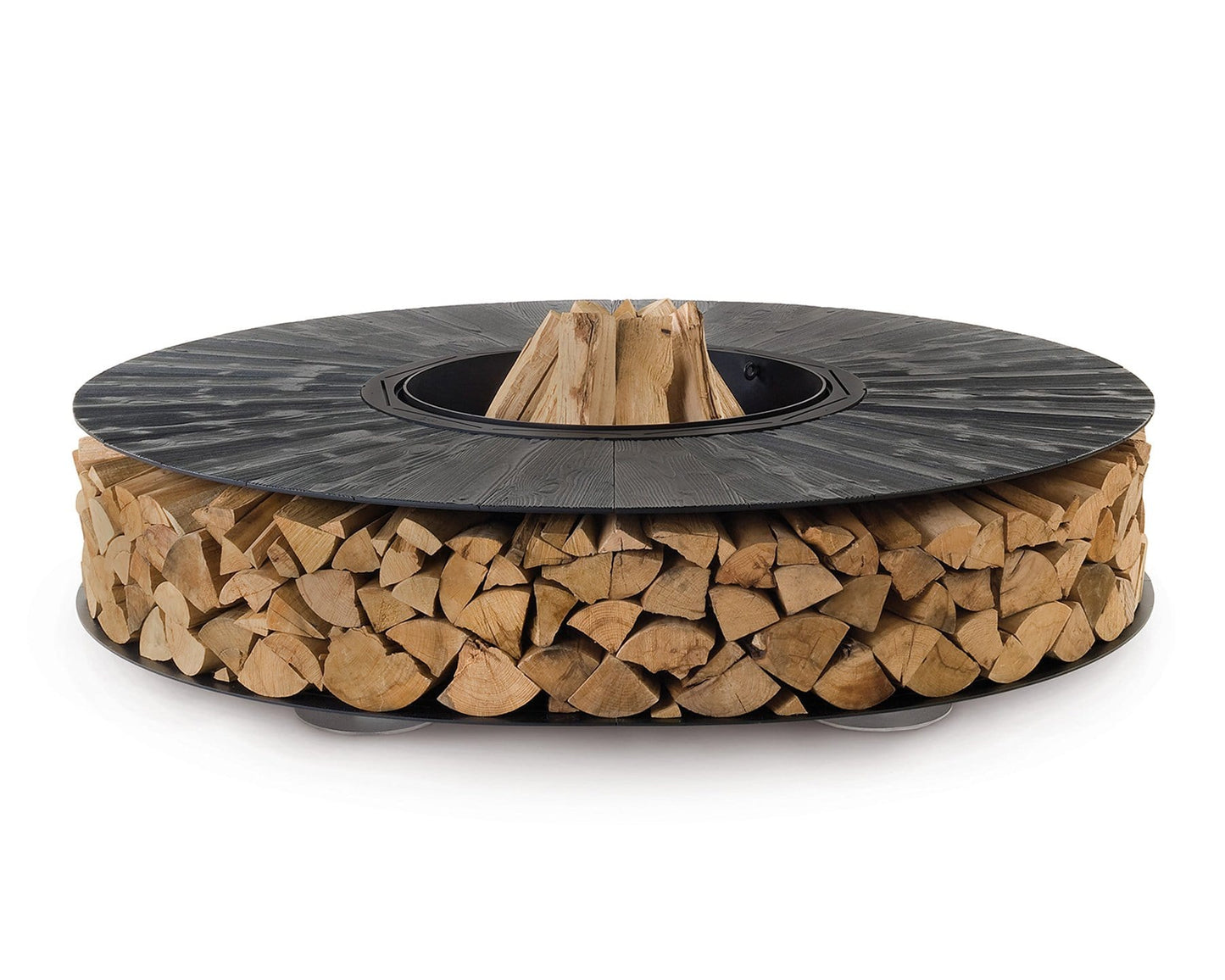 Zero Wood-Burning Outdoor Fire Pit, Texture Collection | AK47 DesignArt | JANGEORGe Interior Design