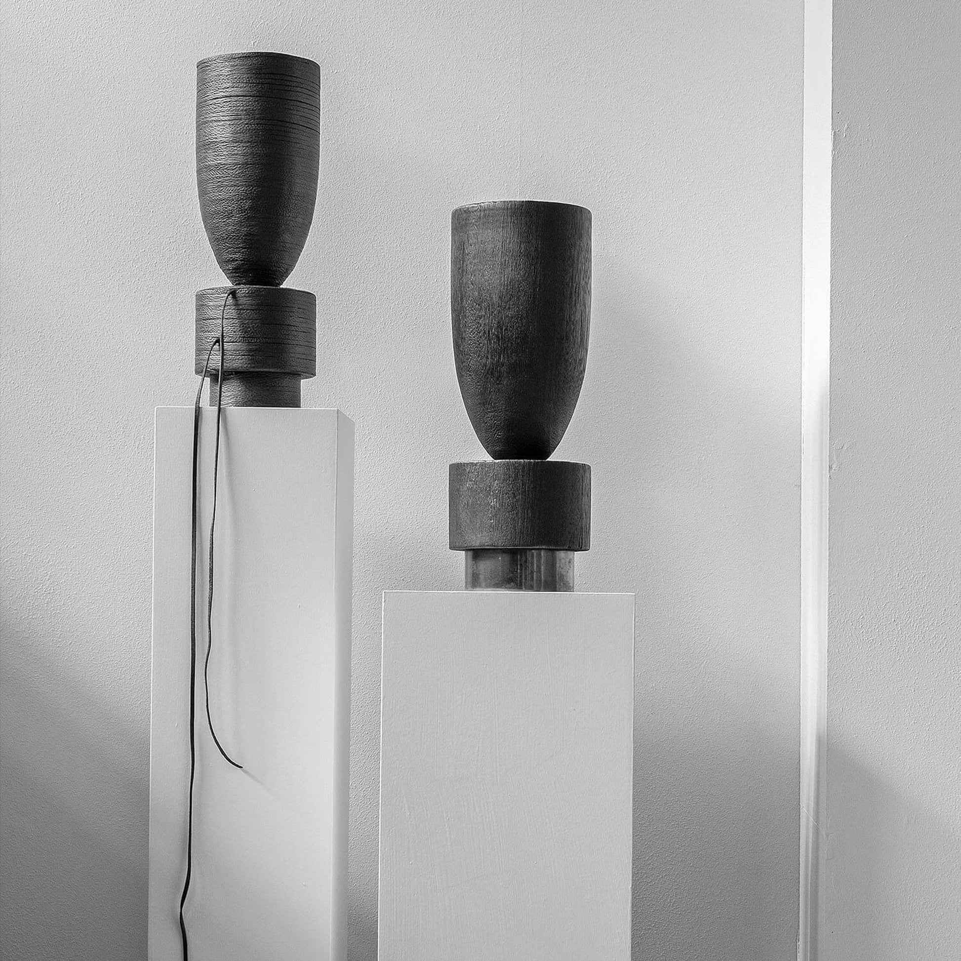 Pot Vase Leather | Arno DeClercq | JANGEORGe Interior Design