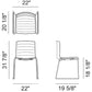 Catifa 46 (0280) Chair | Arper | JANGEORGe Interior Design