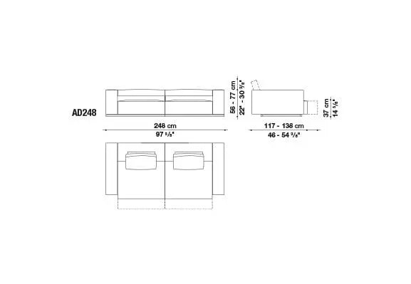 Andy '13 Sofa | B&B Italia | JANGEORGe Interior Design