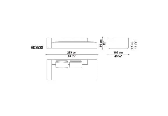 Andy '13 Sofa | B&B Italia | JANGEORGe Interior Design