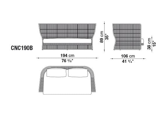 Canasta '13 Sofa | B&B Italia | JANGEORGe Interior Design