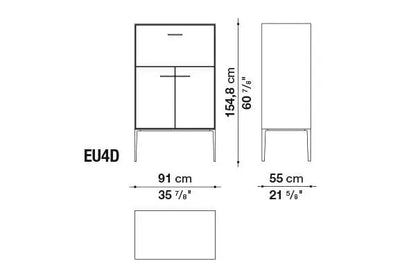 Eucalipto Storage Unit | B&B Italia | JANGEORGe Interior Design