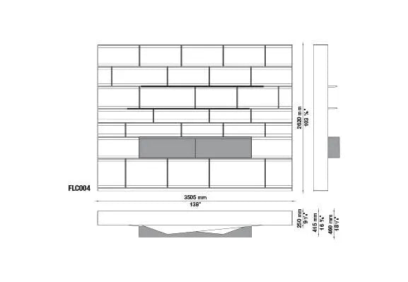 Flat.C Wall System | B&B Italia | JANGEORGe Interior Design