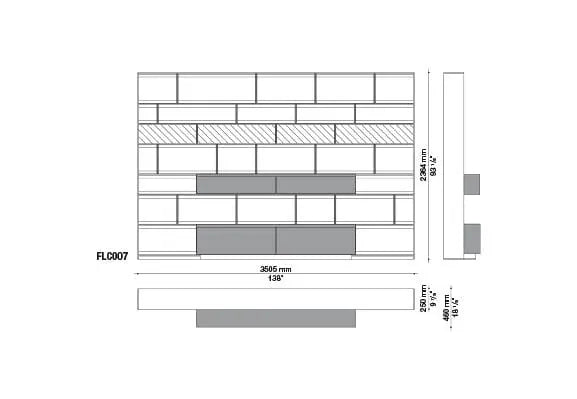 Flat.C Wall System | B&B Italia | JANGEORGe Interior Design