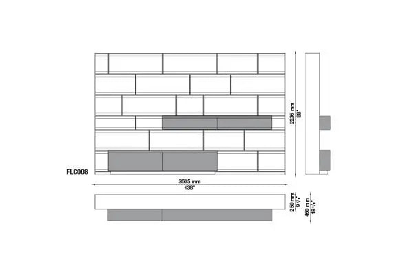 Flat.C Wall System | B&B Italia | JANGEORGe Interior Design